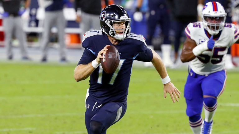 Ryan Tannehill sparkled as Tennessee Titans continued their perfect start to the NFL season