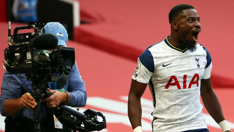 Sky Sports' cameras took viewers to the heart of the action as Serge Aurier and Tottenham stunned Manchester United