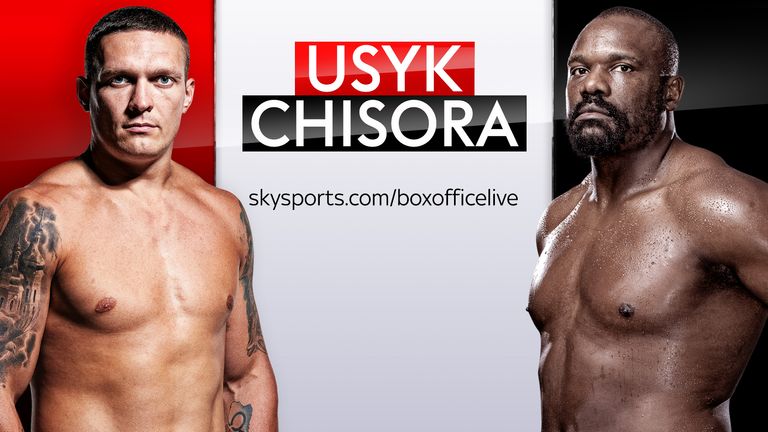 Non-Sky customers can still watch Usyk vs Chisora, live on Sky Sports Box Office