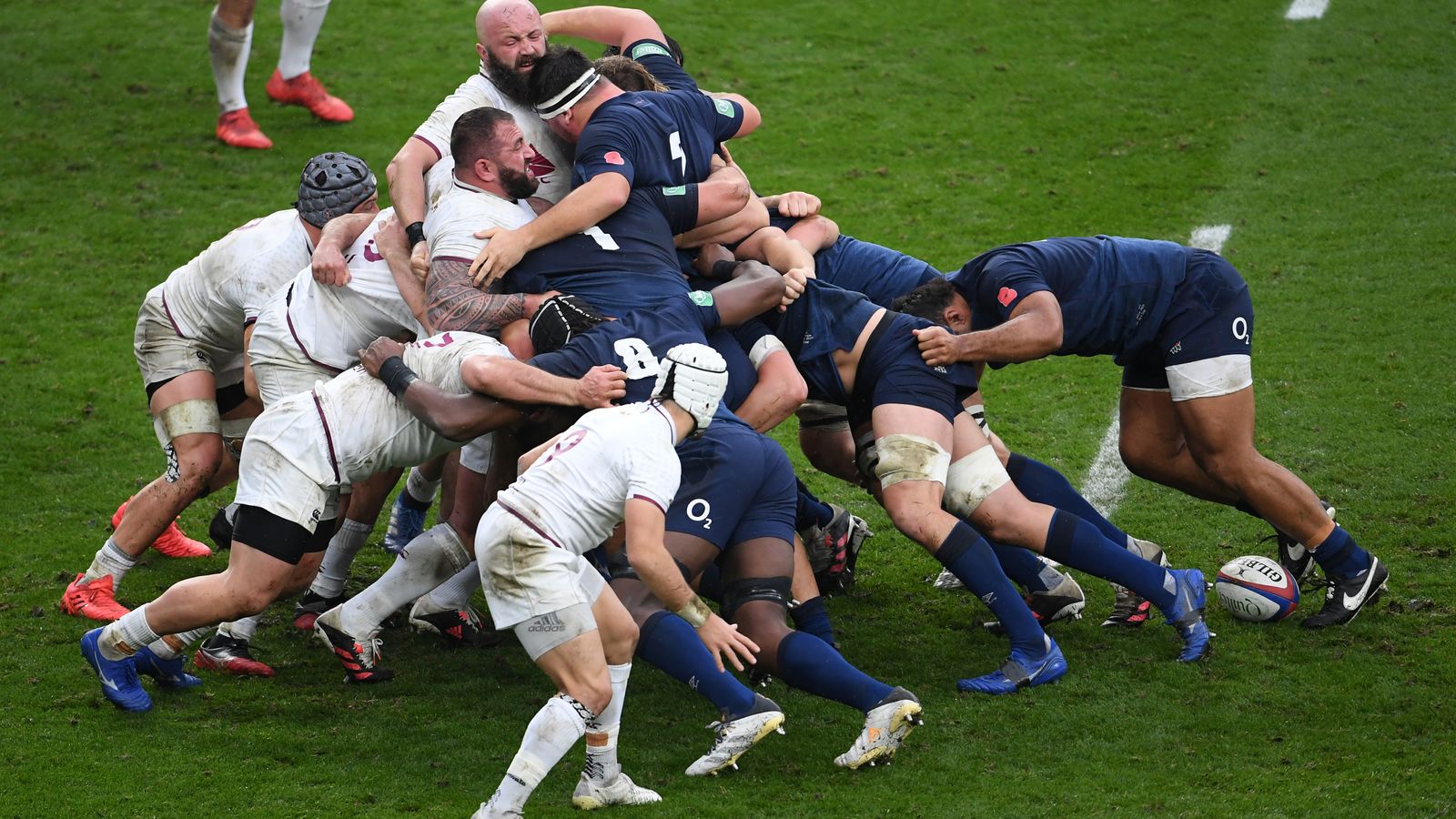 Autumn Nations Cup England Pack Earn Eddie Jones Praise After Win Over Georgia Rugby Union News Sky Sports
