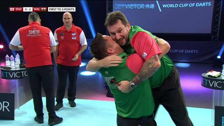 Wales beat England 3-0 in the 2020 final to win the World Cup of Darts for the first time.