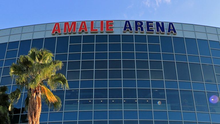 The Amalie Arena in Tampa will host Toronto Raptors 'home' games in the forthcoming NBA season