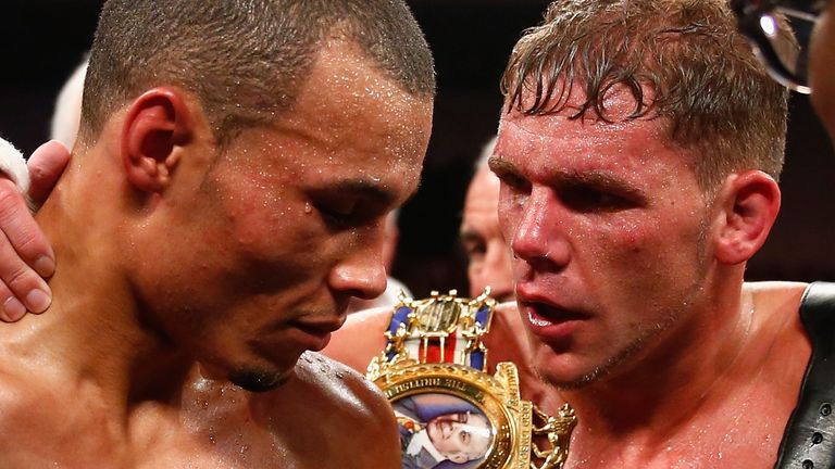 Chris Eubank Jr was overtaken by Saunders six years ago