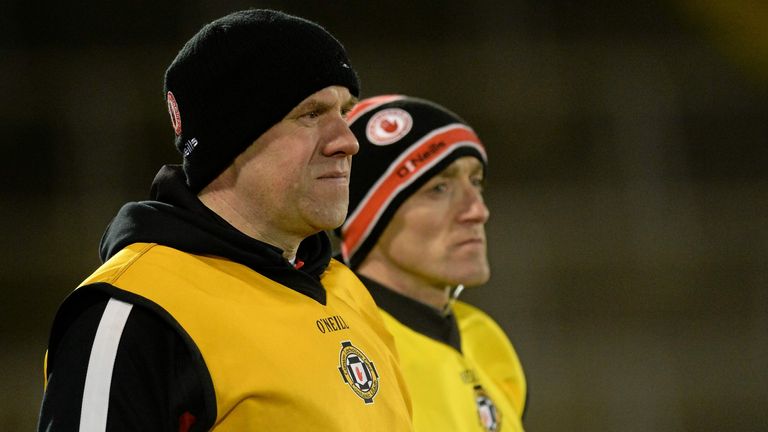 Feargal Logan and Brian Dooher worked together in charge of the county's U21s