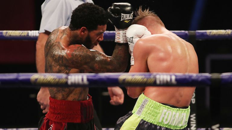 Benn retained his WBA continental belt