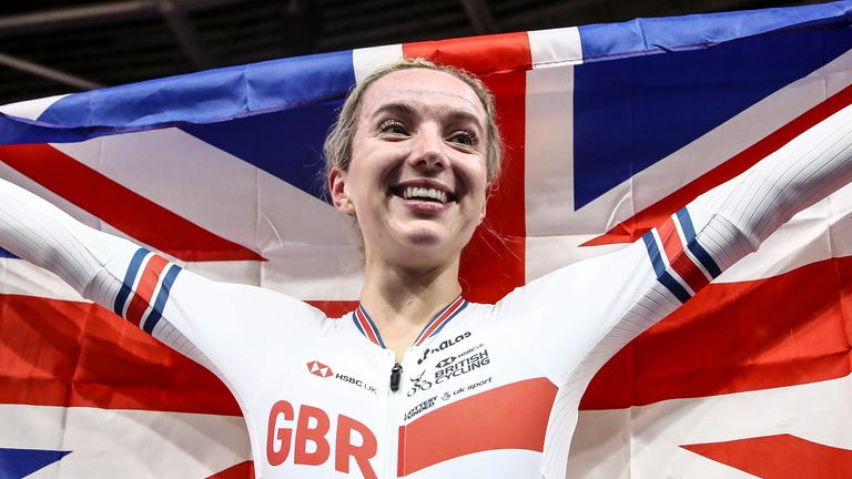 Great Britain track cyclist Elinor Barker has also recently become a mum and has helped inspire Nicholls