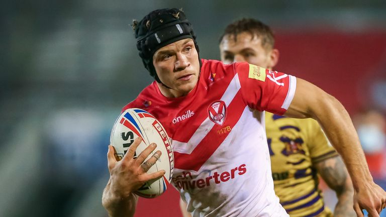 Jonny Lomax played amateur rugby in Wigan, but his heart has always been with St Helens