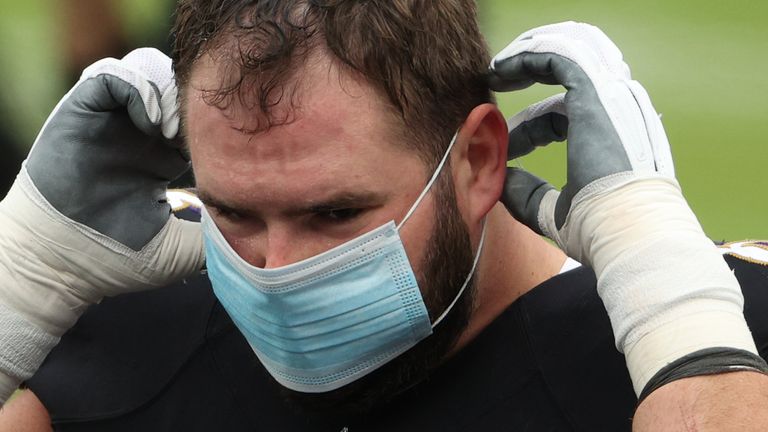 La NFL ha hecho obligatorio el uso de máscaras