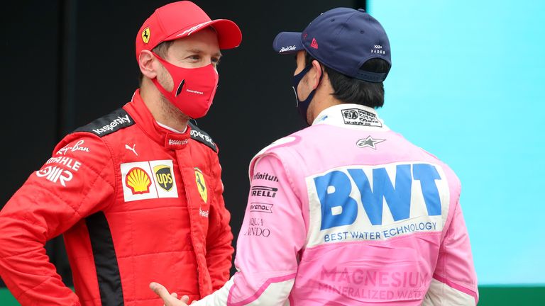 Sebastian Vettel will replace Perez at Racing Point next year