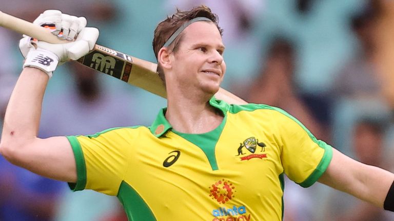 Australias Steve Smith Hits Second Successive Odi Hundred Against India To Seal Series Win