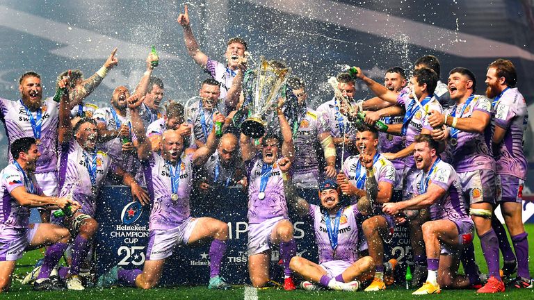 Rugby union's Exeter Chiefs are a rare example of a modern-day team thriving after winning promotion to the top flight