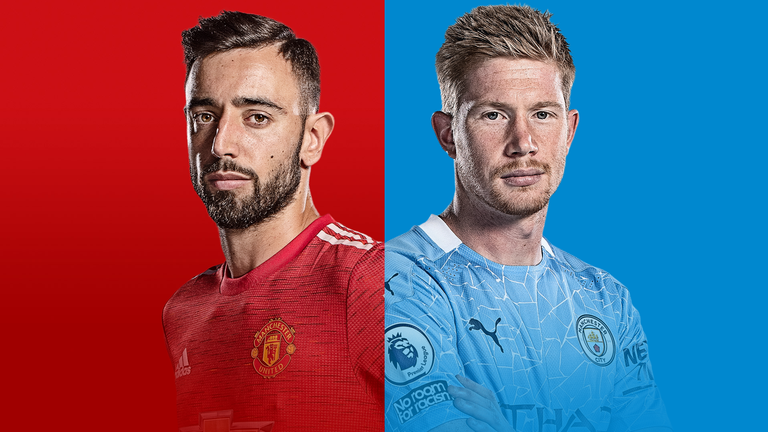 Bruno Fernandes for Man Utd or Kevin De Bruyne for Man City - who&#39;s more  important? | News News | Sky Sports