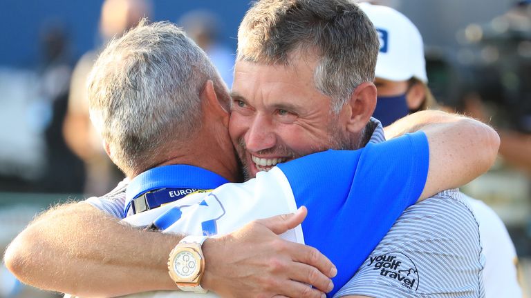 Lee Westwood reflects becoming the oldest Race to Dubai champion in history after winning the European Tour's Order of Merit for a third time. 