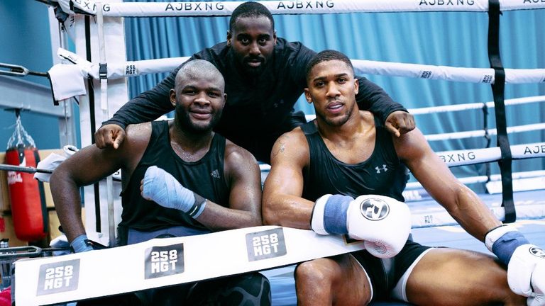 Martin Bakole has already traded punches with Anthony Joshua