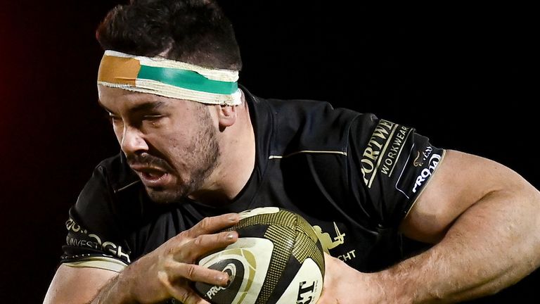 Paul Boyle scored three tries for Connacht in their win over Benetton