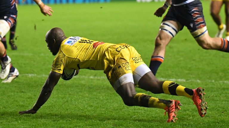 Raymond Rhule scored the opening try of the evening 