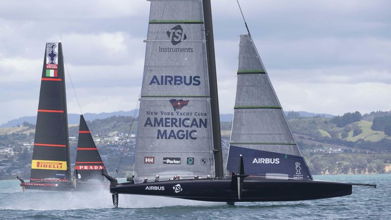 All teams will take to the water against each other for the first time in a race situation on December 17 (Credit - Gilles Martin-Raget)