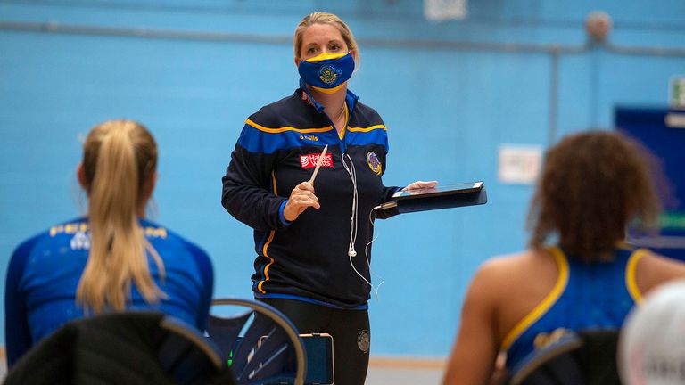 Anna Stembridge and Team Bath Netball have their eyes on the prize this season (Image Credit: Clare Green for Matchtight)