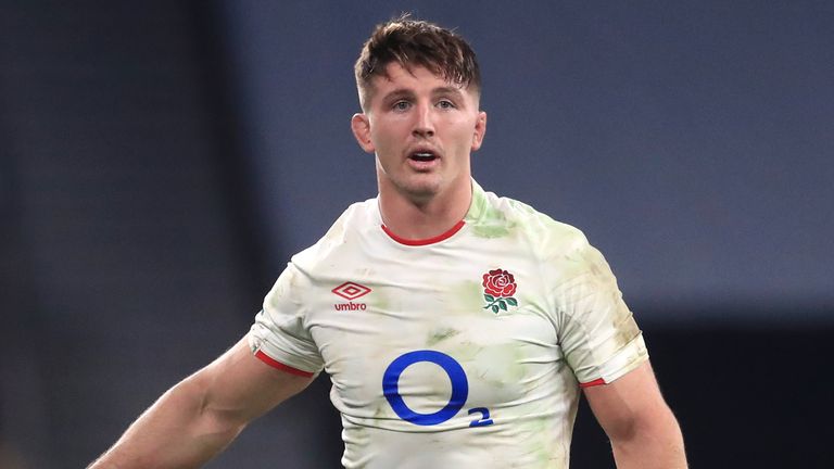 Tom Curry has been shifted from flanker to No 8 for Saturday's England Test vs Tonga 