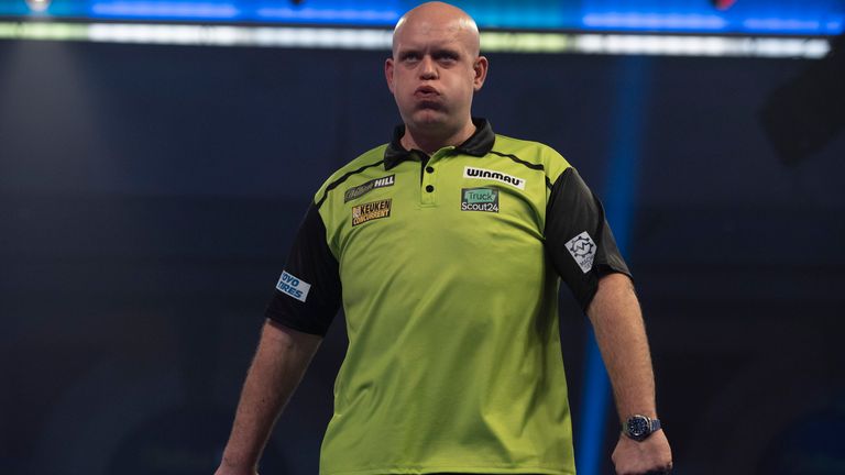 Mardle says Van Gerwen hasn't been 'oozing confidence' lately