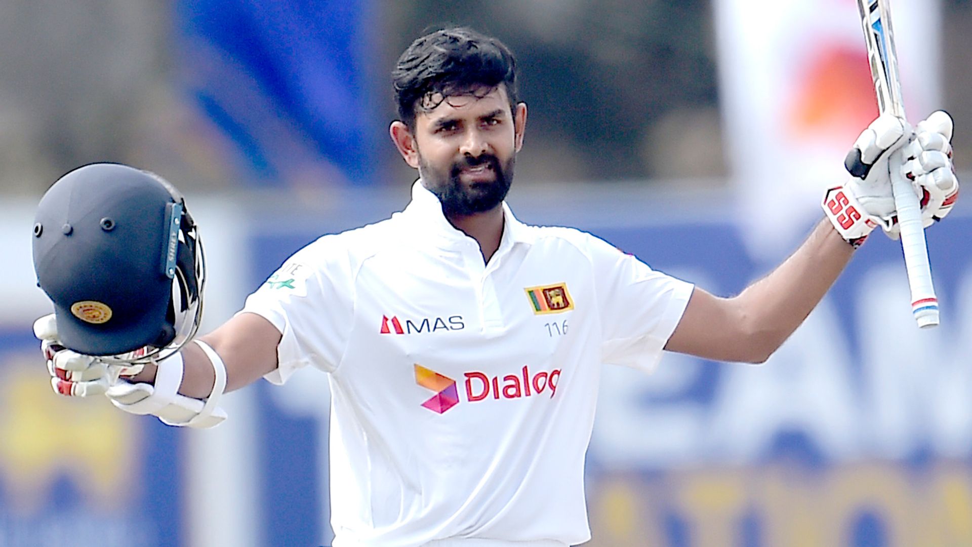 Curran strikes after Thirimanne ton holds up England