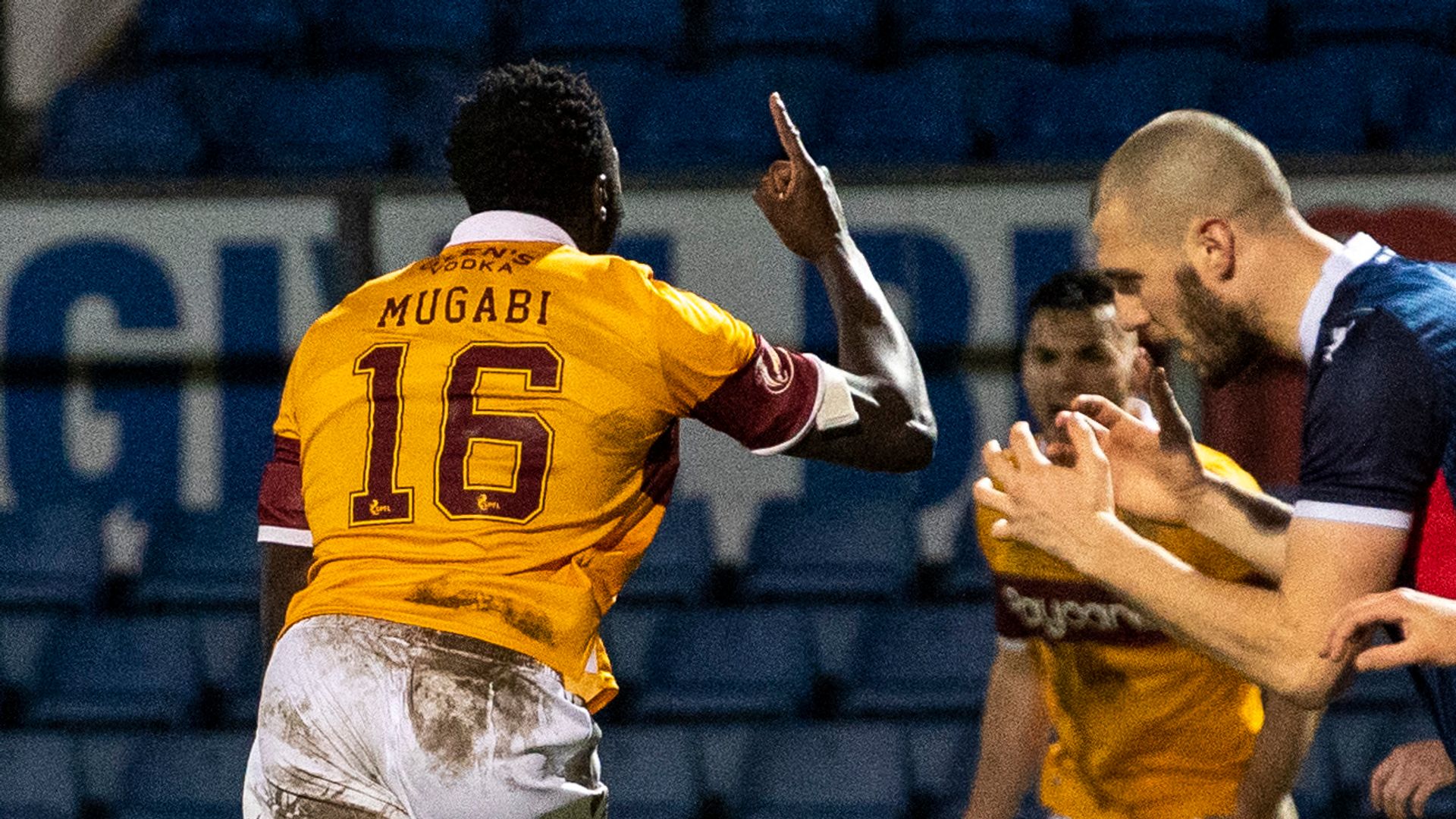 Cole and Mugabi strike to end Motherwell's wretched run