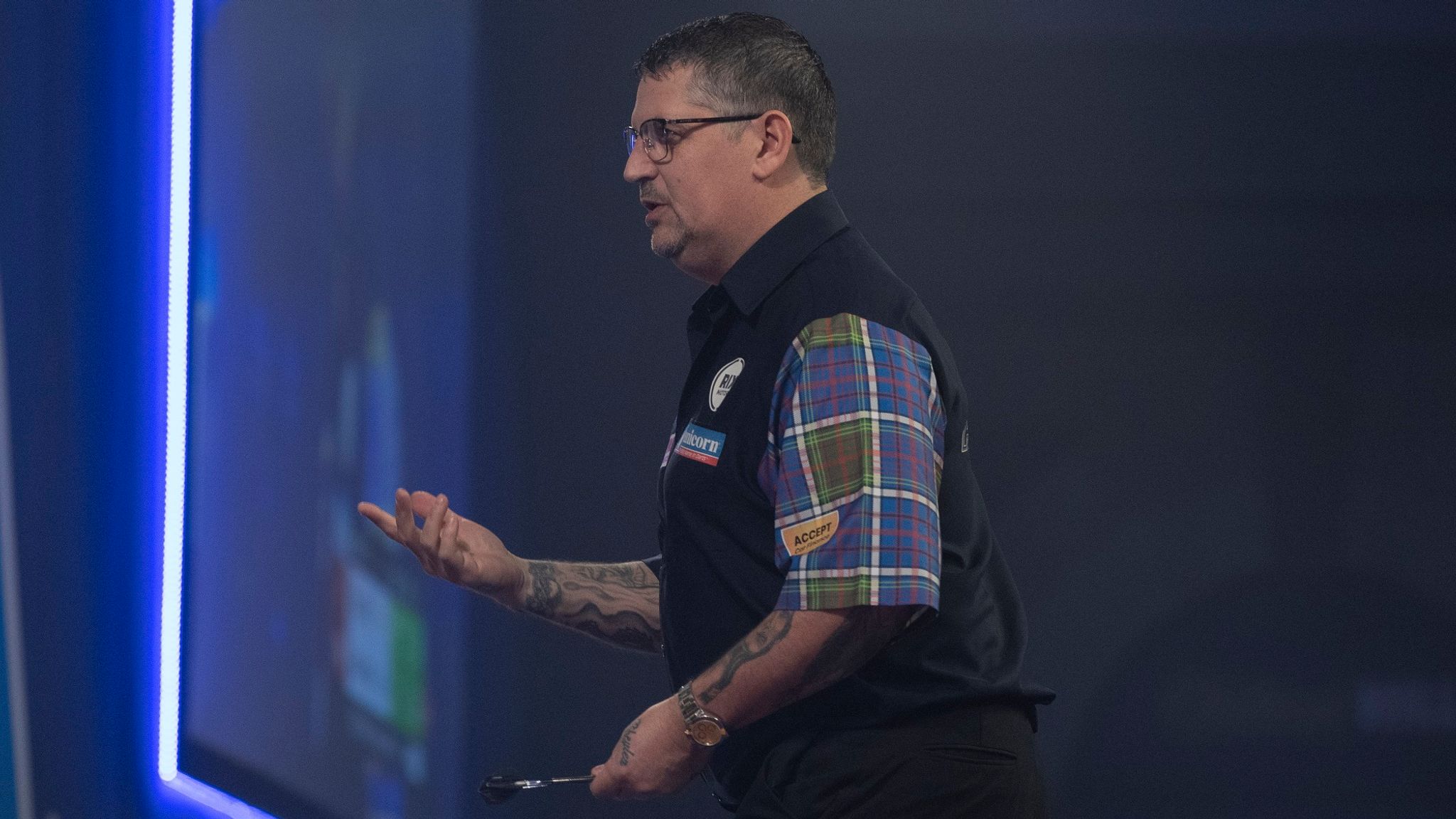 Gary Anderson has highest annual average in ranking tournaments