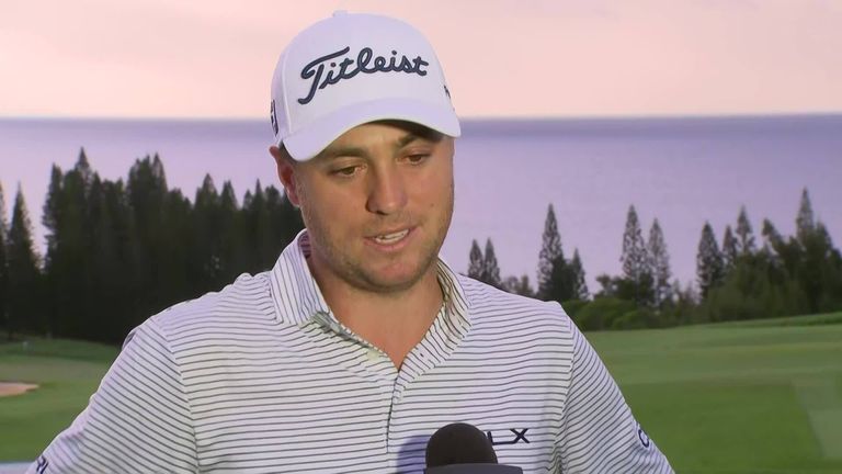 World No 3 Justin Thomas has apologised for using an 'inexcusable' homophobic slur during his third round at the Tournament of Champions