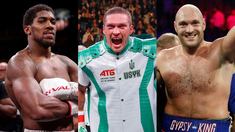 Usyk a l'intention de se mettre entre Anthony Joshua et Tyson Fury