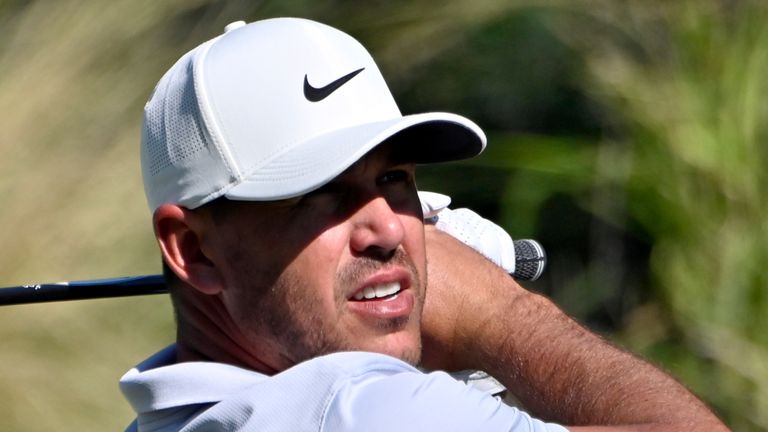 Brooks Koepka finished tied-seventh at the Masters in November, having missed the US Open through injury