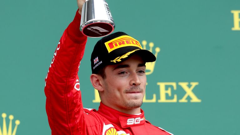 Leclerc finished eighth in the 2020 drivers standings