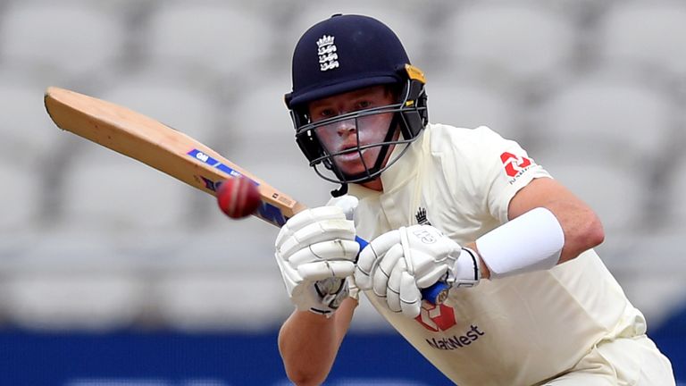 Ollie Pope will travel to India and be added to England's squad when passed fit