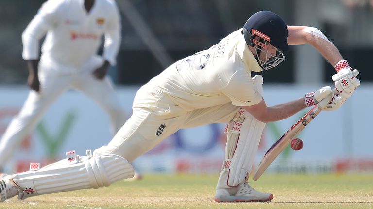 Dom Sibley made his third Test fifty to take England to victory in Galle