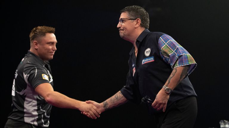 Gerwyn Price and Gary Anderson will renew their rivalry on the biggest stage in world darts