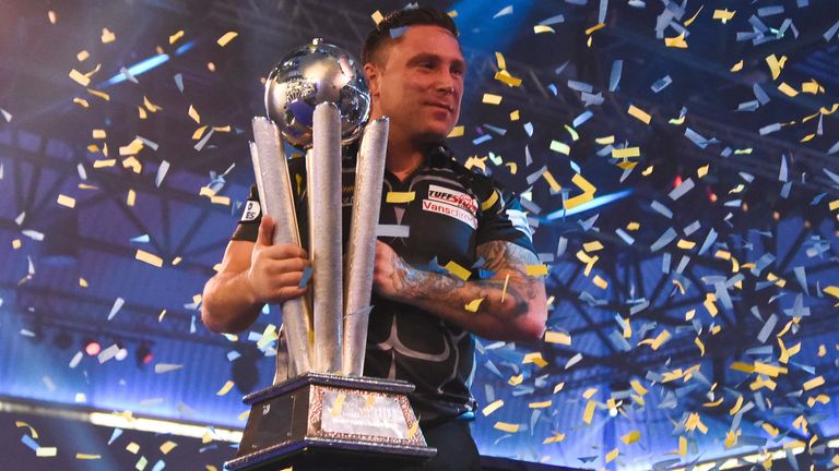 Gerwyn Price espère défendre son titre à l'Alexandra Palace