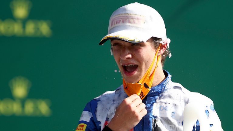 Lando Norris is the fourth F1 driver to test positive for coronavirus