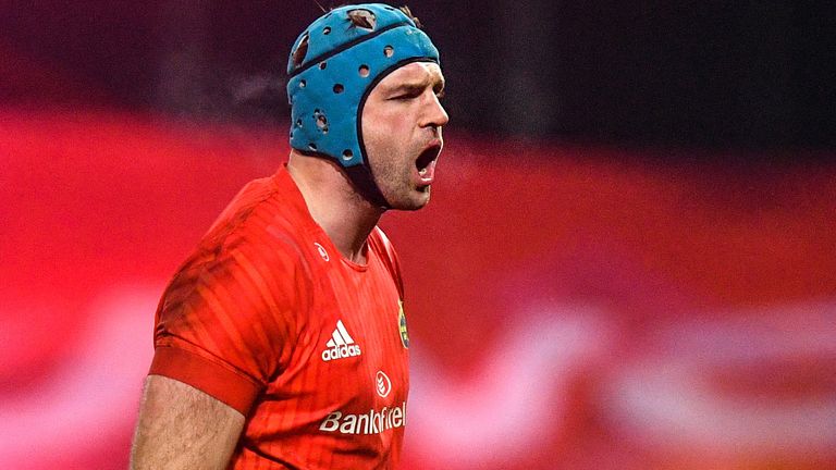 Tadhg Beirne is one of a number of Ireland squad returnees to start for Munster 