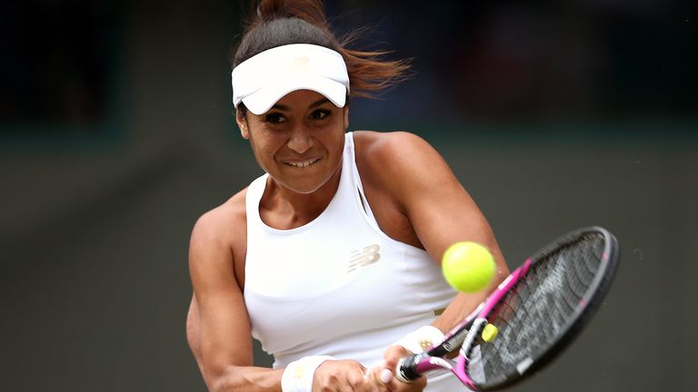 British number two Heather Watson tweeted to confirm she was one of those affected