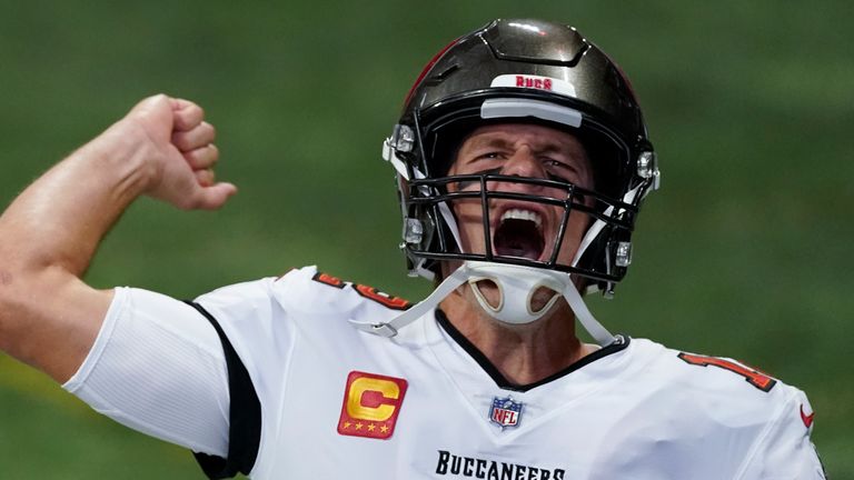 Tampa Bay Buccaneers quarterback Tom Brady. (AP Photo/John Bazemore)