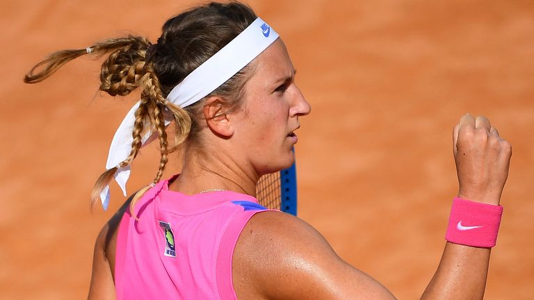 Victoria Azarenka and Madison Keys will collide in a battle of the former French Open semi-finalists