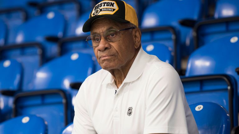 Willie O'Ree became the first black player to feature in the National Hockey League
