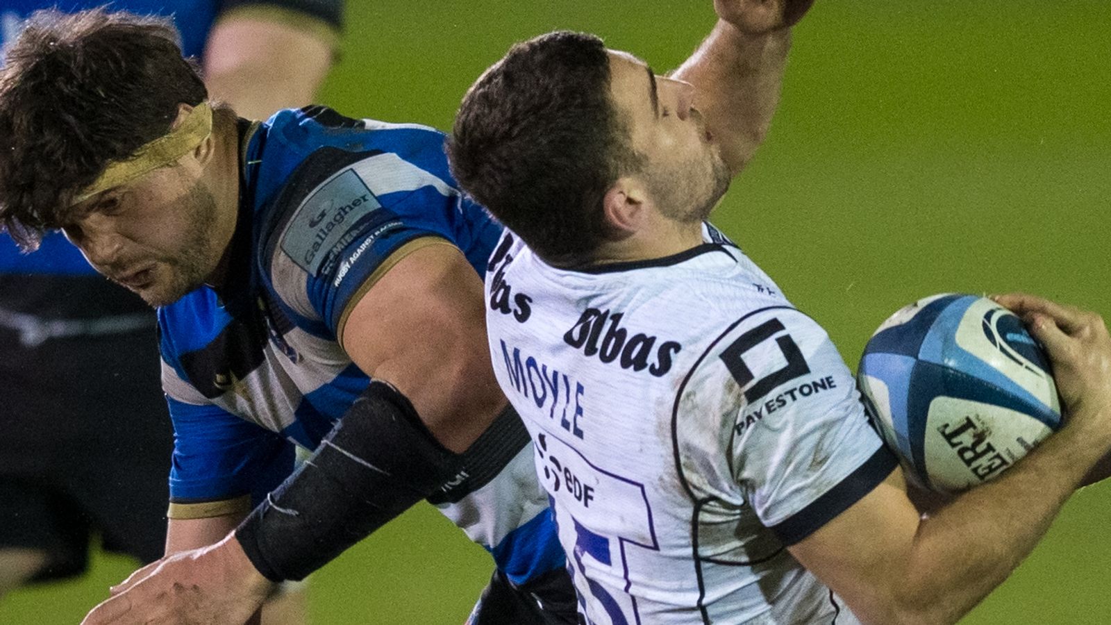 Mike Williams Bath lock banned for four weeks after red card in win