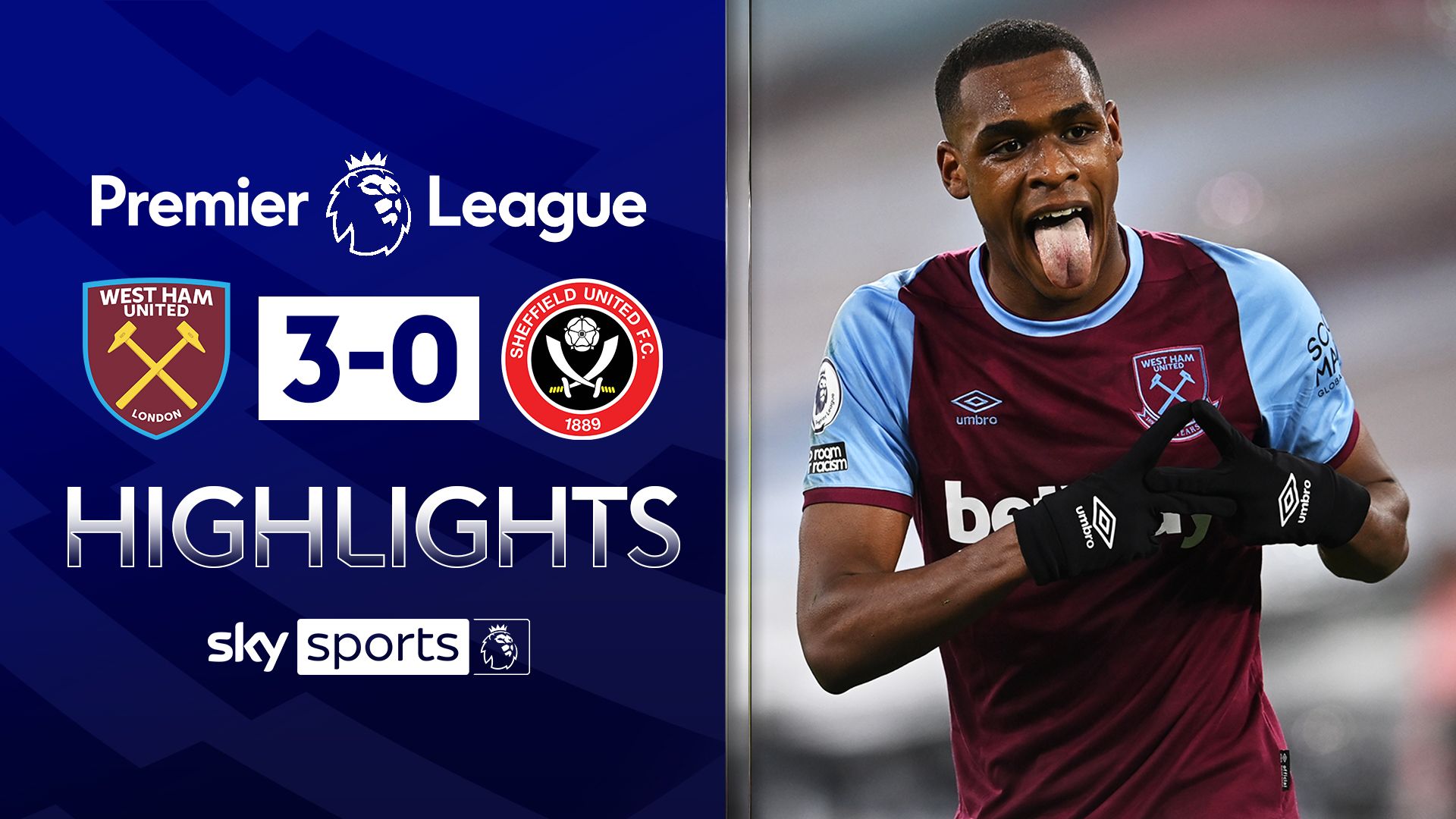 Diop on target as Hammers ease past Blades