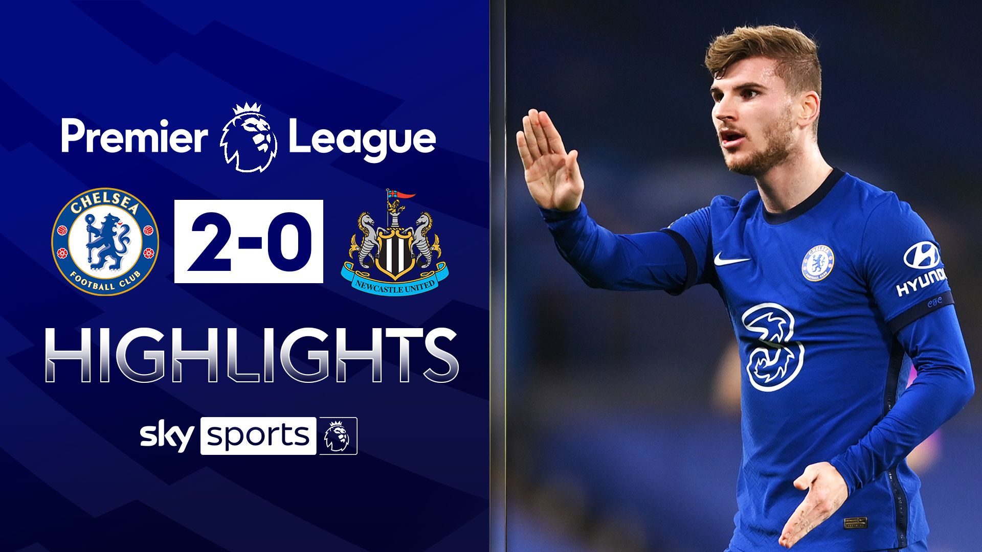 Werner ends his drought in Chelsea win