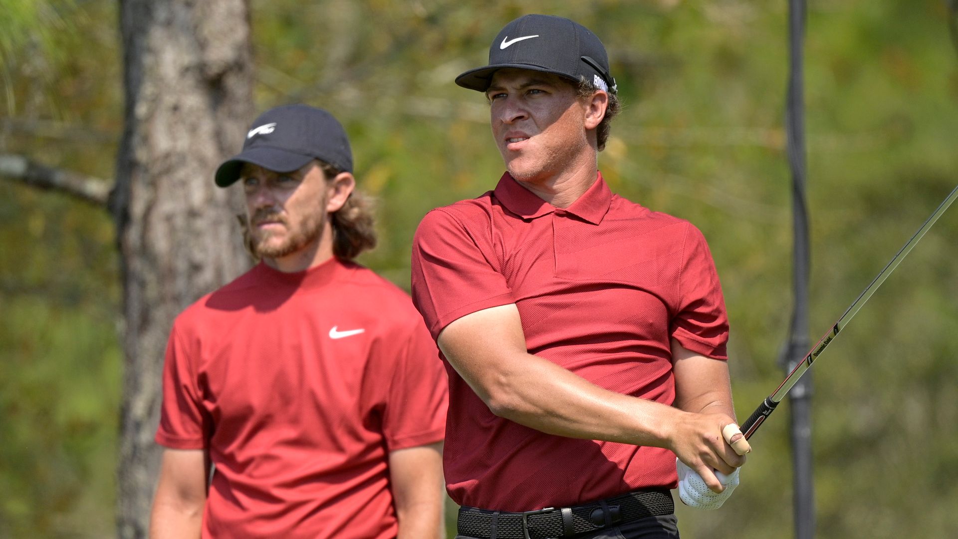 Woods 'touched' by red shirt tributes at WGC