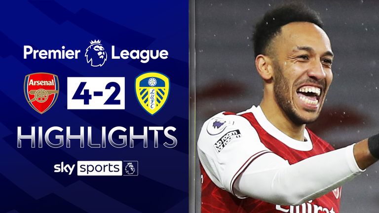 FREE TO LIFE: A selection from Arsenal's win against Leeds in the Premier League.