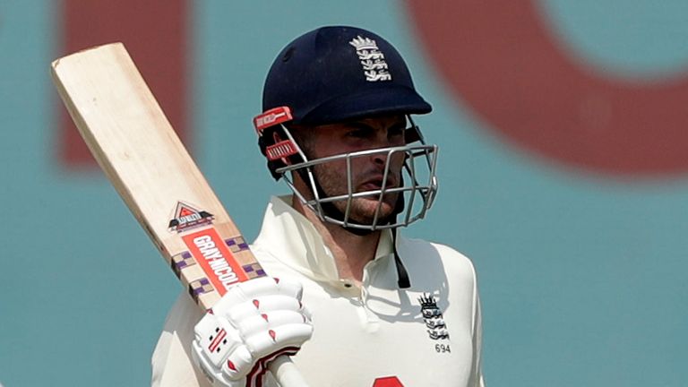 Dom Sibley fell for 87 in the final day of the day after hitting 200 with Root (Credit: BCCI)