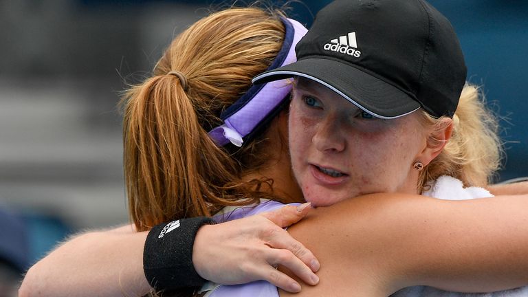 Fran Jones will make her Grand Slam debut against Shelby Rogers