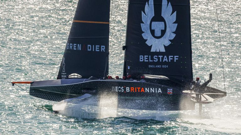 INEOS TEAM UK weren't able to progress out of the PRADA Cup Challenger Selection Series (Image - COR 36 | Studio Borlenghi)