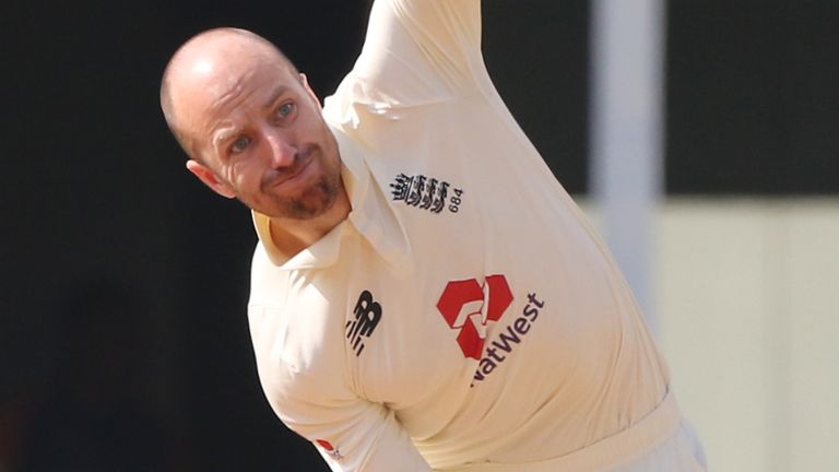 Jack Leach took four-second innings wickets after being tonked around by Risbah Pant in the first (Pic credit - BCCI)